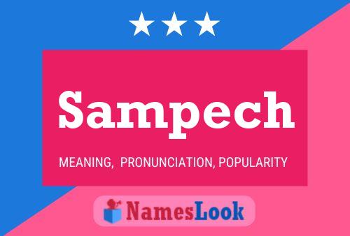 Sampech Name Poster