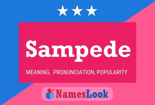 Sampede Name Poster