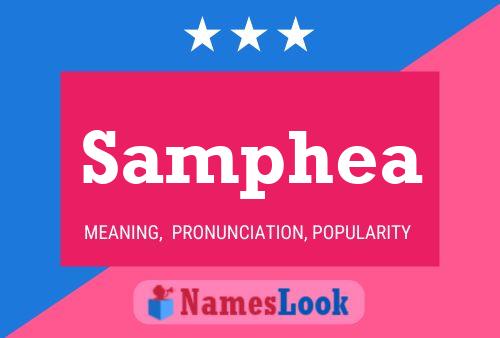 Samphea Name Poster