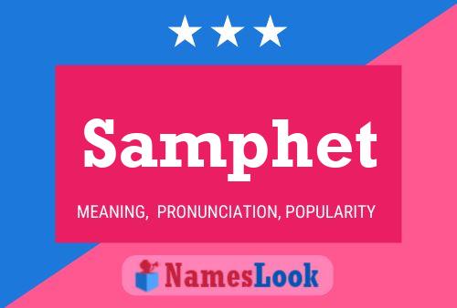 Samphet Name Poster