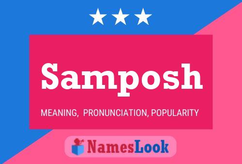 Samposh Name Poster