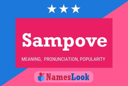 Sampove Name Poster