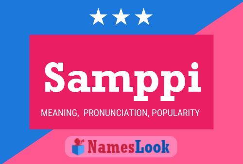 Samppi Name Poster