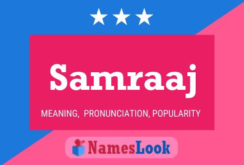 Samraaj Name Poster