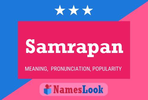 Samrapan Name Poster