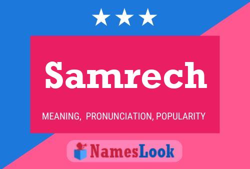 Samrech Name Poster