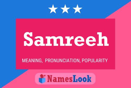 Samreeh Name Poster