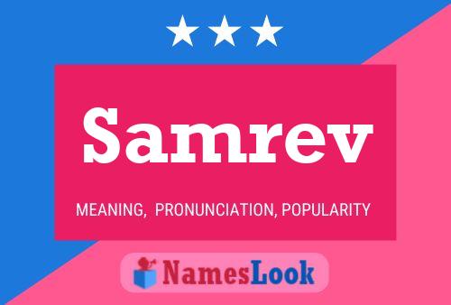 Samrev Name Poster