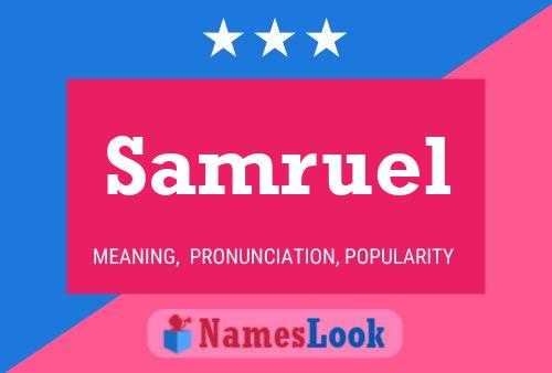 Samruel Name Poster