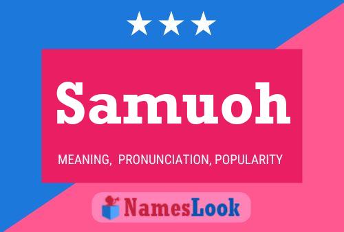 Samuoh Name Poster