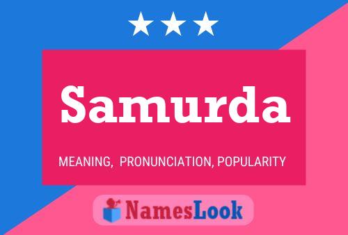 Samurda Name Poster