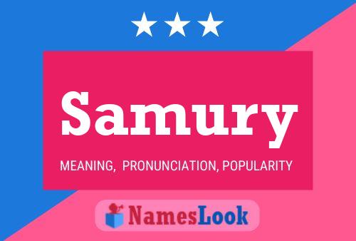 Samury Name Poster