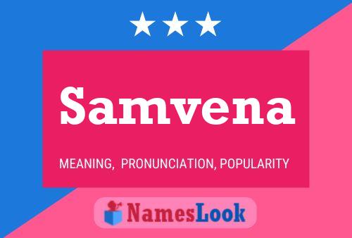 Samvena Name Poster