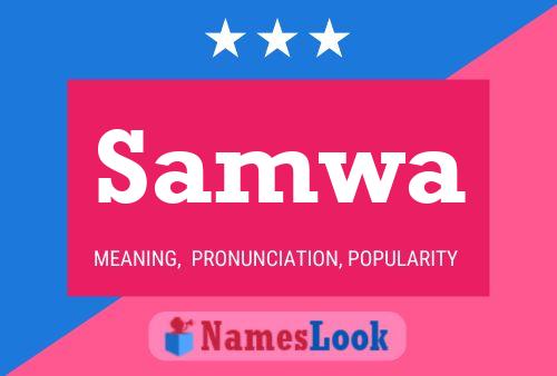 Samwa Name Poster