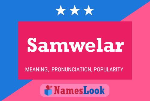 Samwelar Name Poster