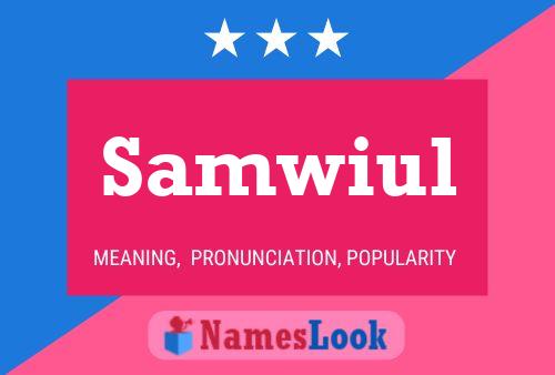 Samwiul Name Poster