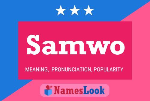 Samwo Name Poster