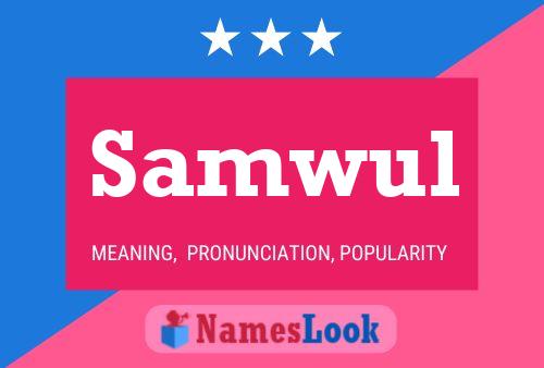 Samwul Name Poster