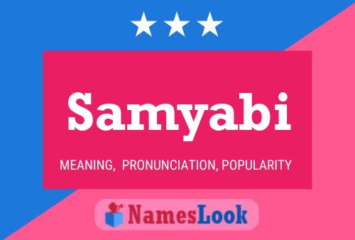 Samyabi Name Poster