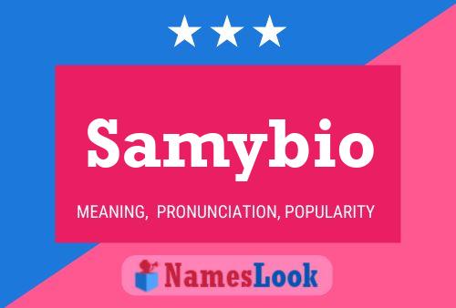 Samybio Name Poster