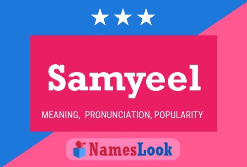 Samyeel Name Poster