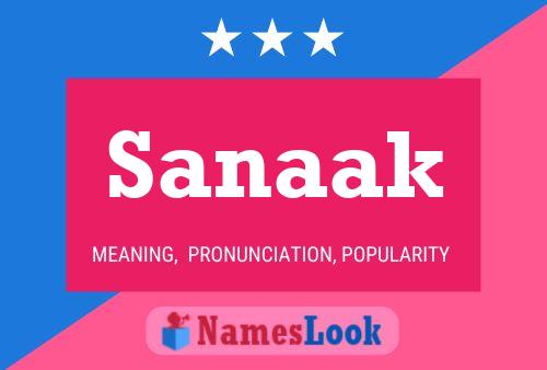 Sanaak Name Poster