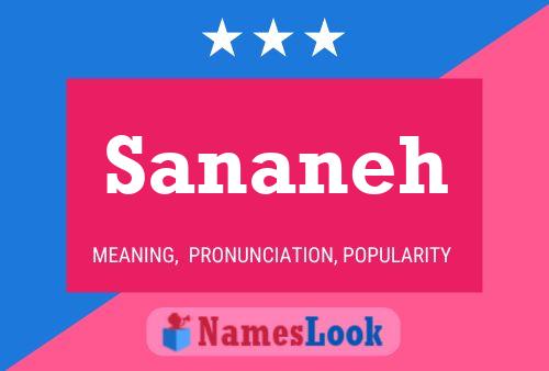 Sananeh Name Poster