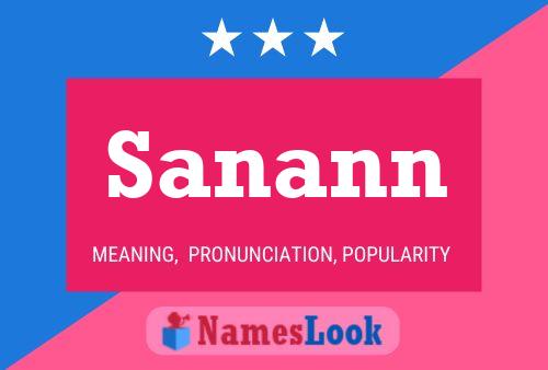 Sanann Name Poster