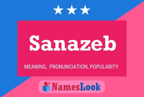 Sanazeb Name Poster