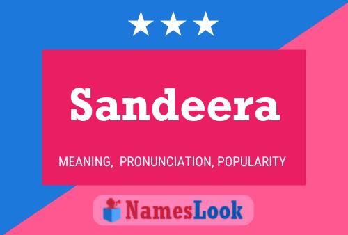 Sandeera Name Poster