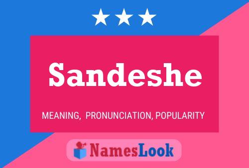 Sandeshe Name Poster