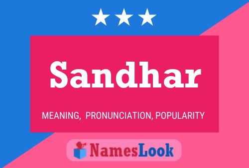 Sandhar Name Poster