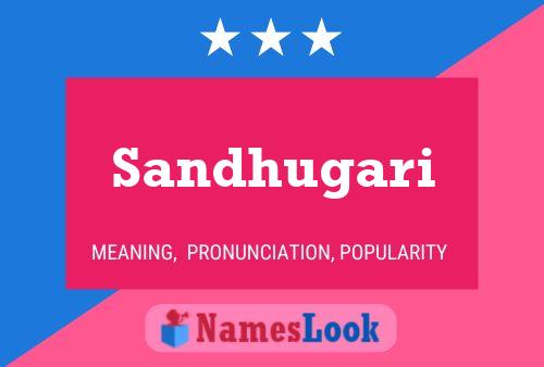 Sandhugari Name Poster