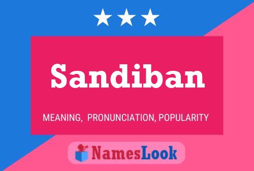 Sandiban Name Poster