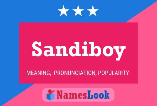 Sandiboy Name Poster