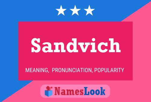 Sandvich Name Poster