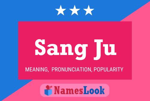 Sang Ju Name Poster