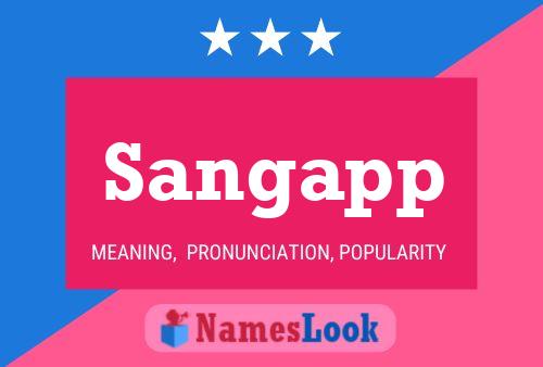 Sangapp Name Poster