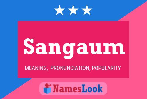 Sangaum Name Poster