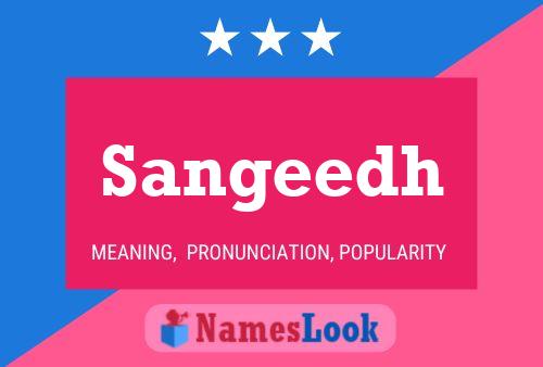 Sangeedh Name Poster