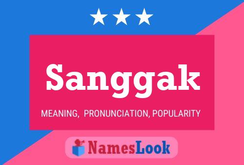 Sanggak Name Poster