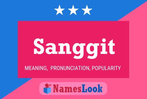 Sanggit Name Poster