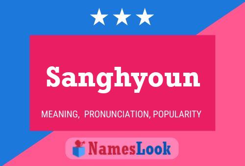 Sanghyoun Name Poster