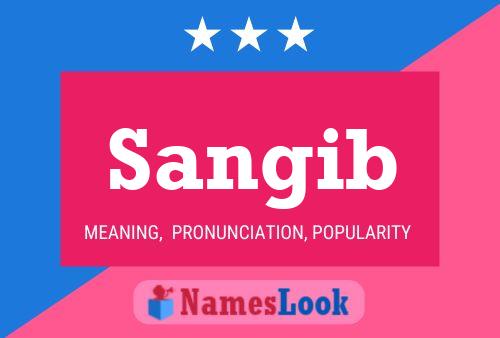 Sangib Name Poster