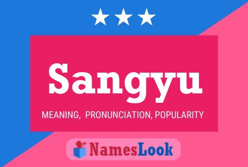 Sangyu Name Poster