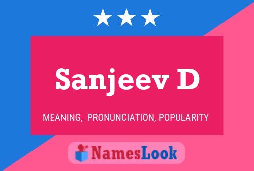 Sanjeev D Name Poster