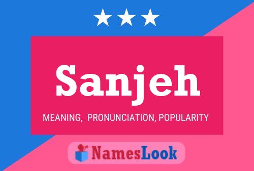 Sanjeh Name Poster