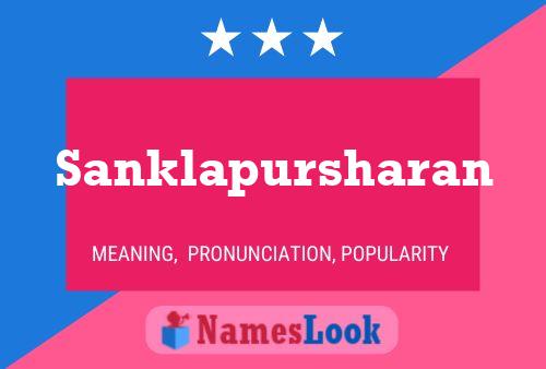 Sanklapursharan Name Poster