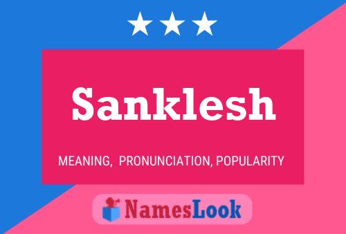 Sanklesh Name Poster