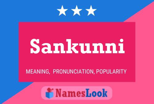 Sankunni Name Poster